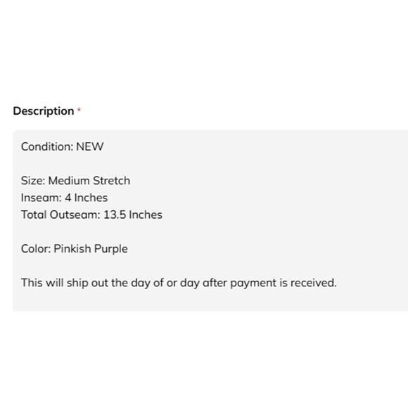 Athleta Casual Shorts Womens Size Medium Calm Cool Short Pinkish Purple NEW - Picture 3 of 12